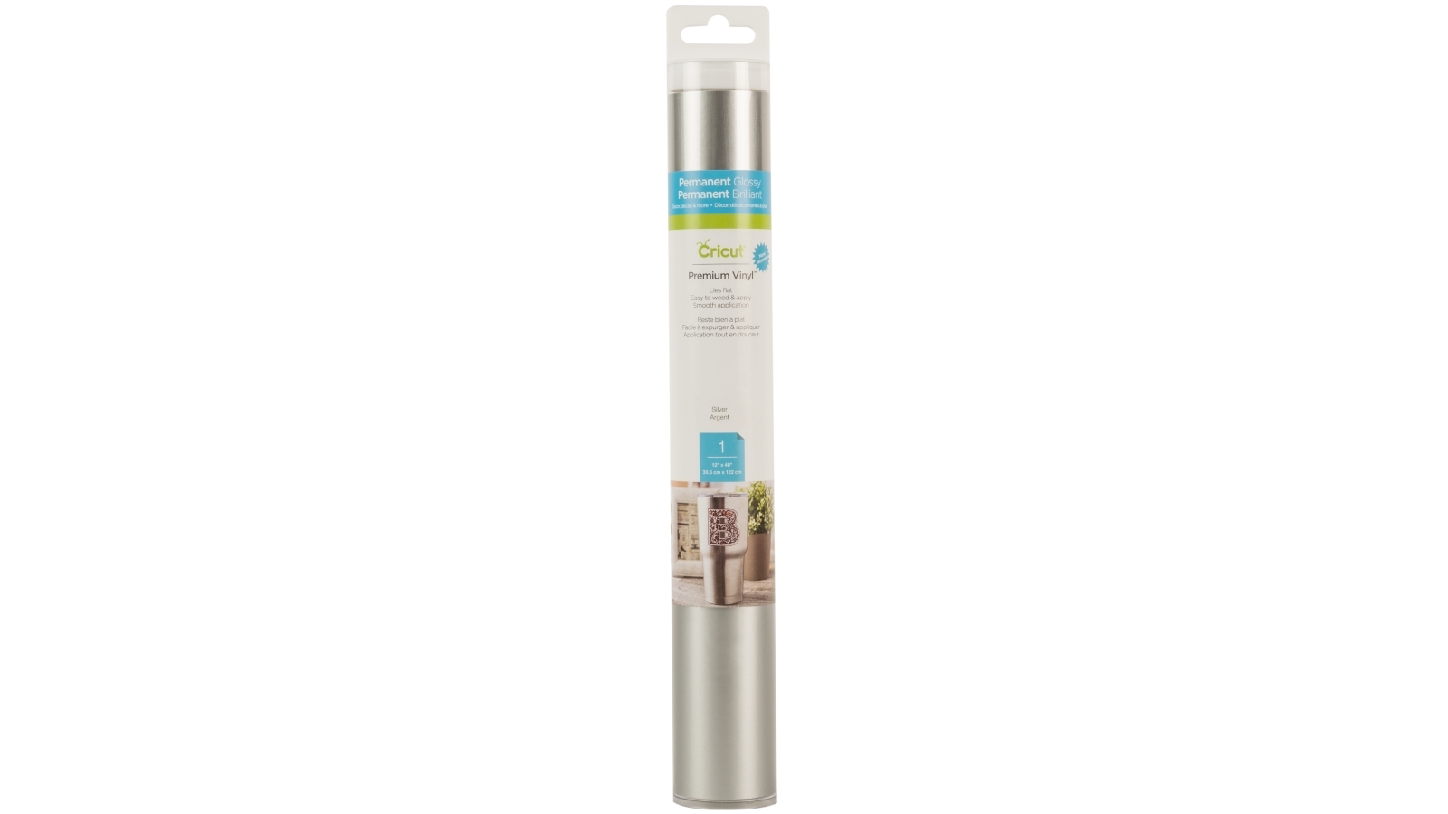 Cricut 12x48-inch Permanent Premium Vinyl - Silver