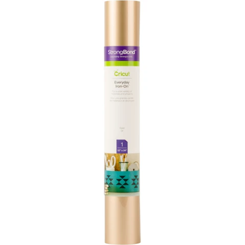 Cricut 12x24-inch Everyday Iron-On - Gold