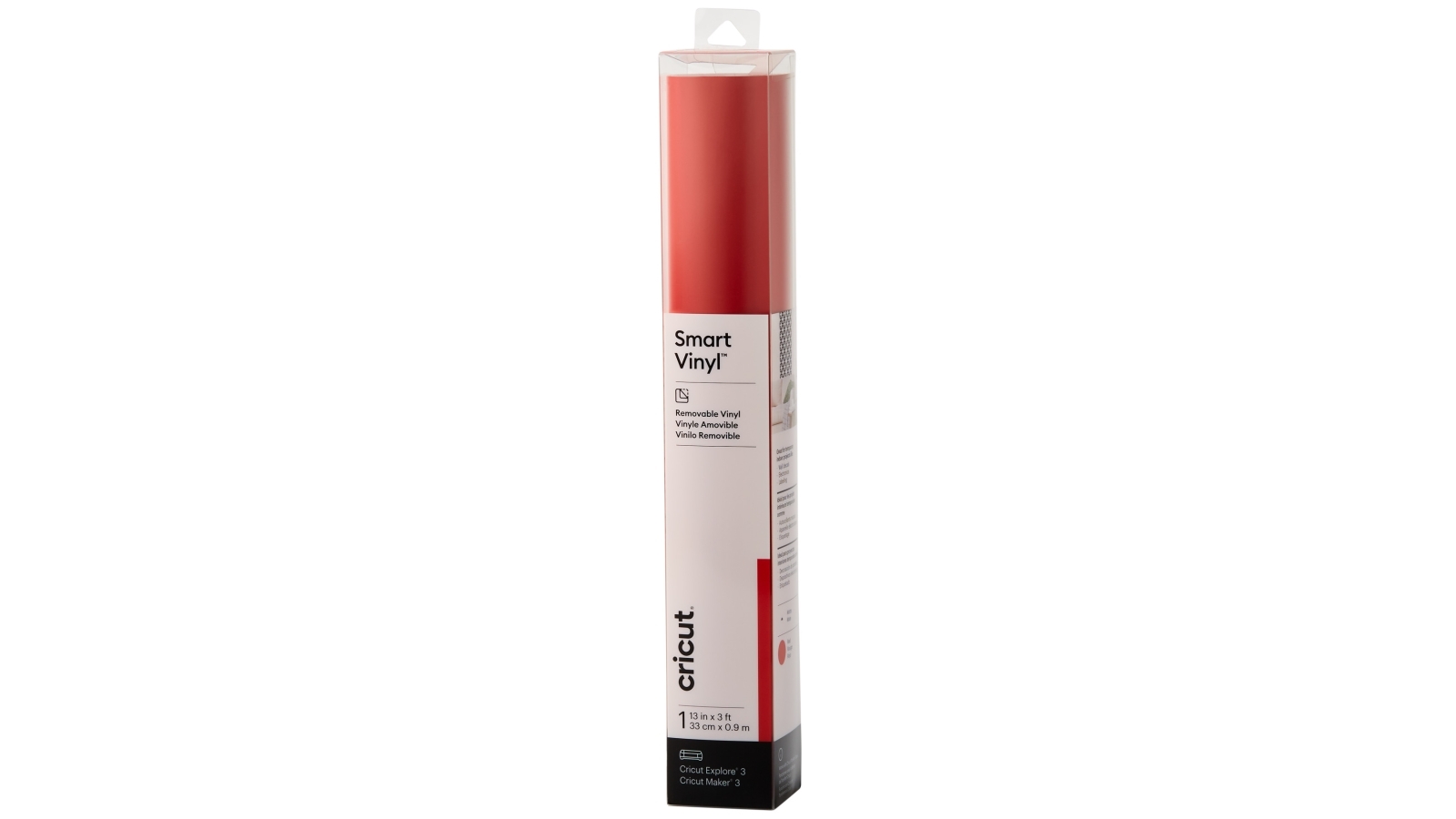 Cricut 3ft Removable Smart Vinyl - Red
