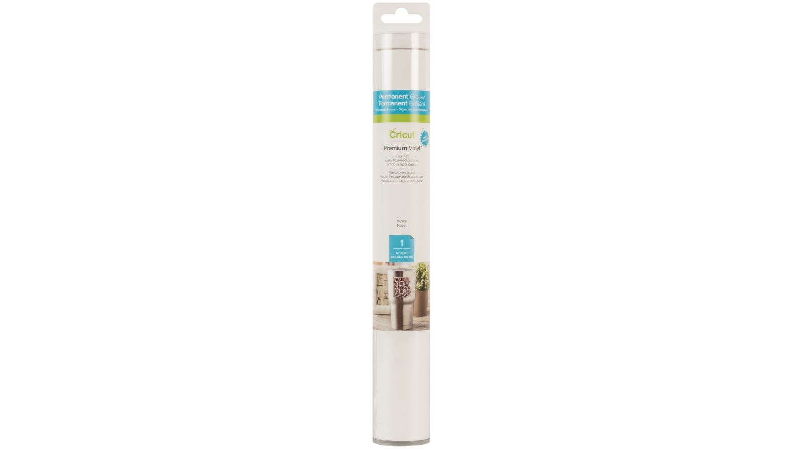 Cricut 12x48-inch Permanent Premium Vinyl - White