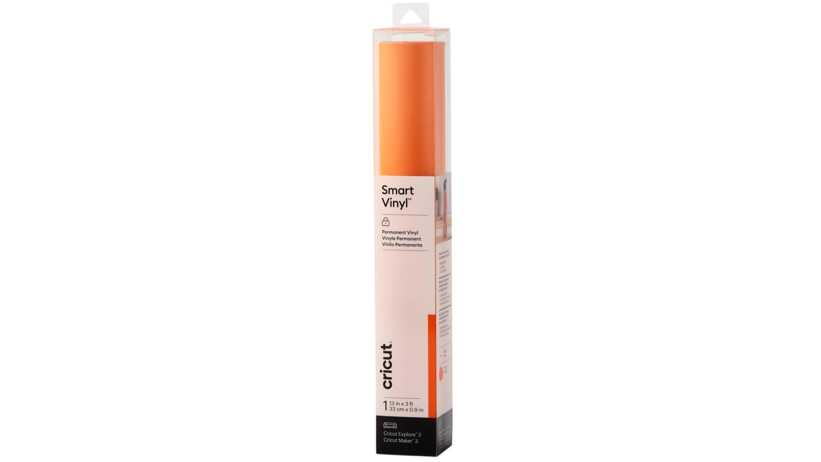 Cricut 3ft Permanent Smart Vinyl - Orange