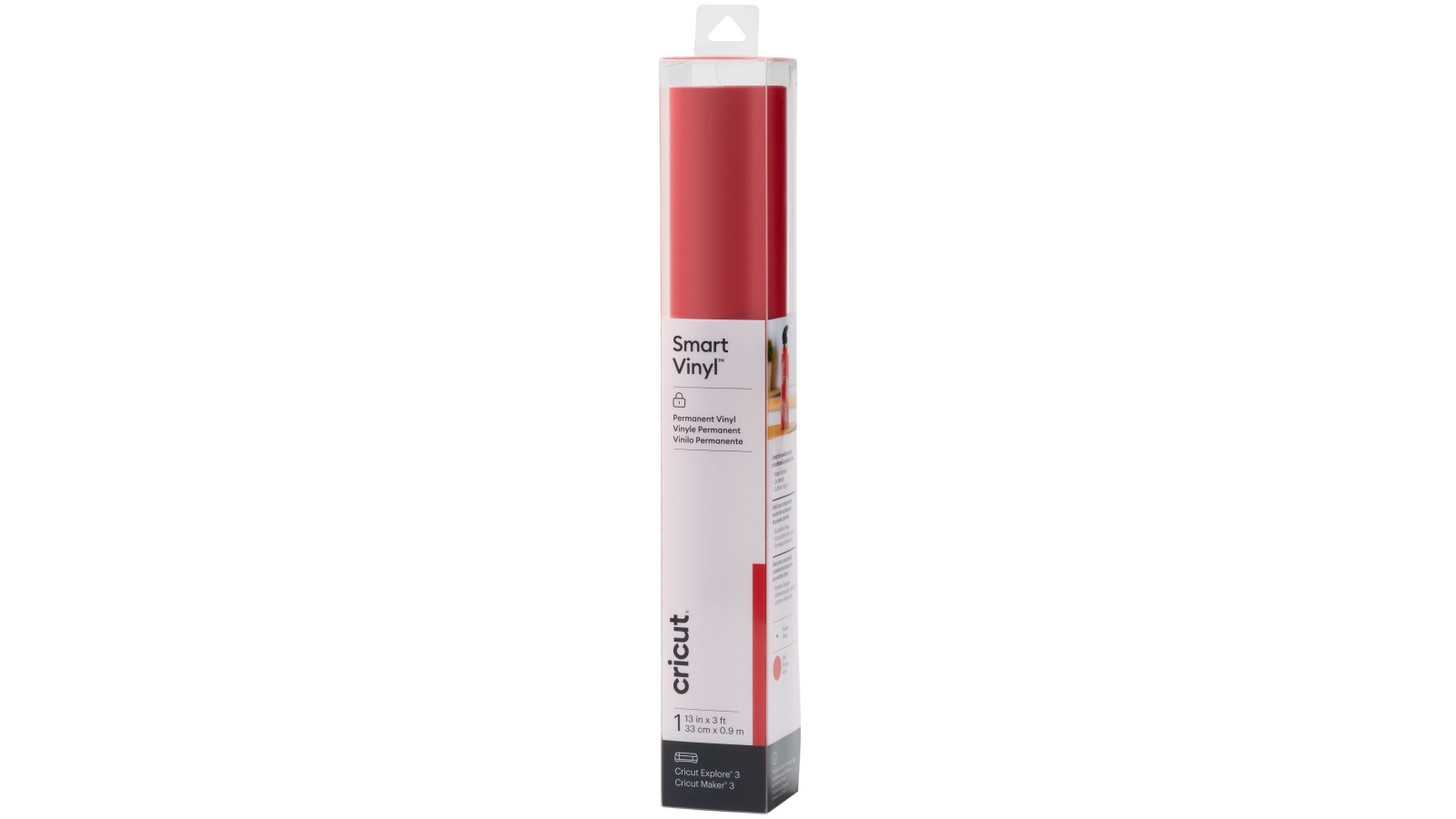 Cricut 3ft Permanent Smart Vinyl - Red