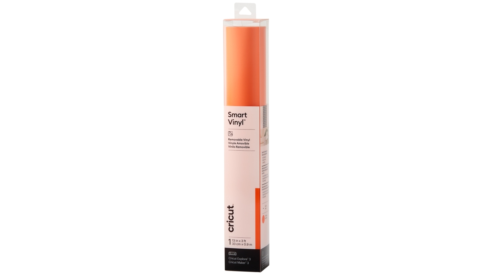 Cricut 3ft Removable Smart Vinyl - Orange