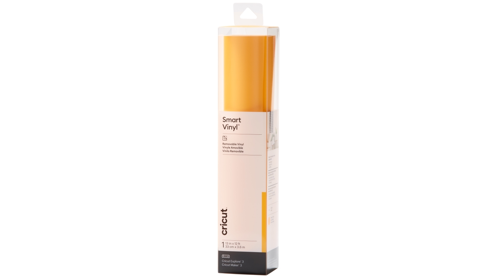 Cricut 12ft Removable Smart Vinyl - Maize Yellow