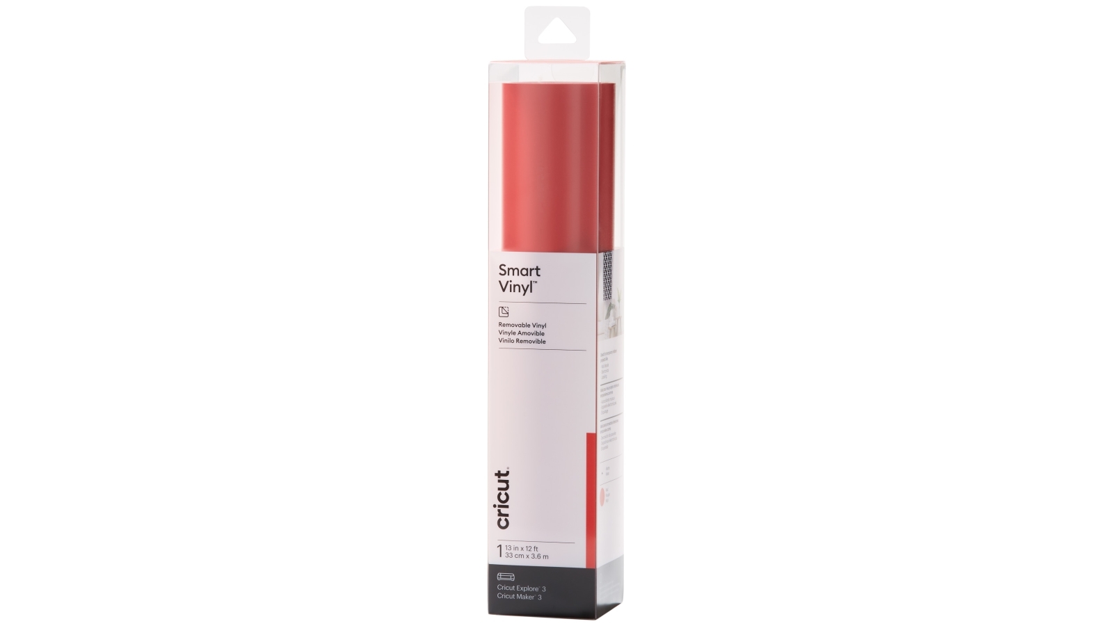 Cricut 12ft Removable Smart Vinyl - Red