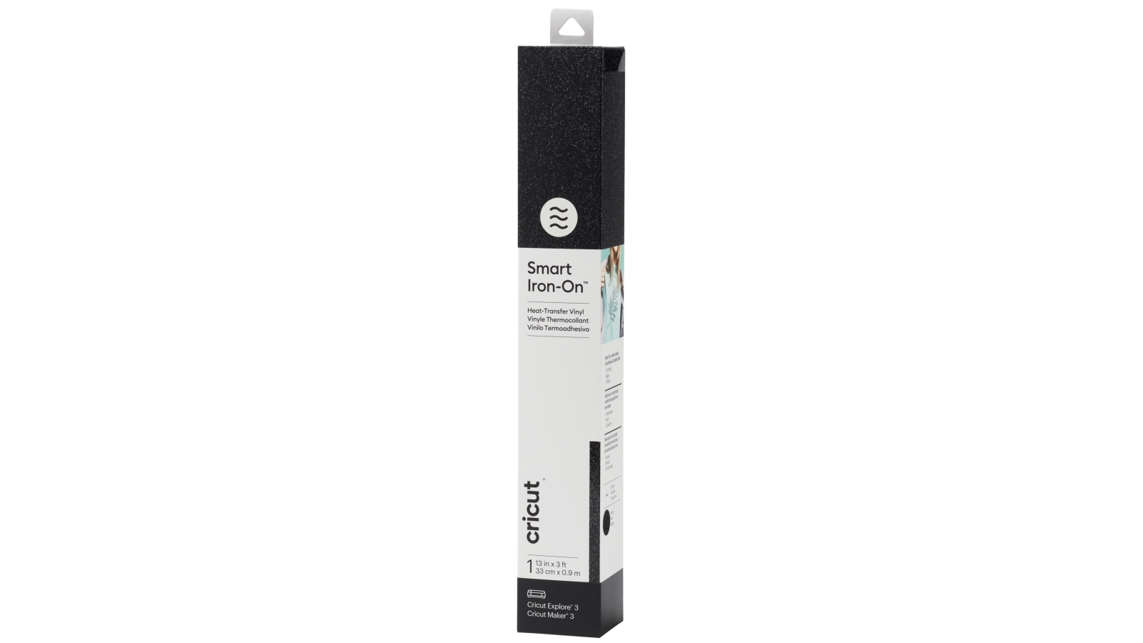 Cricut 3ft Glitter Smart Iron-On - Black
