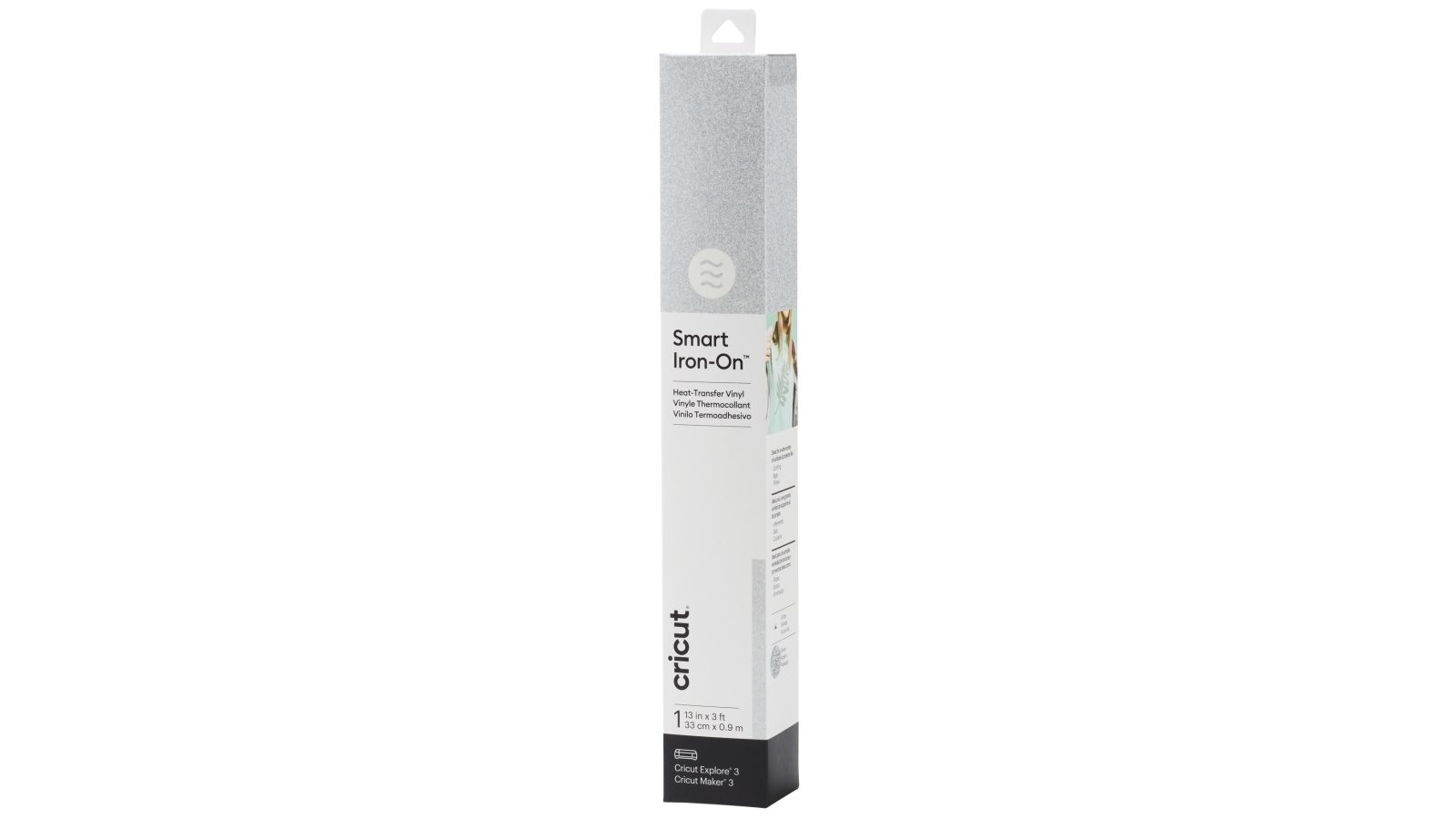 Cricut 3ft Glitter Smart Iron-On - Silver