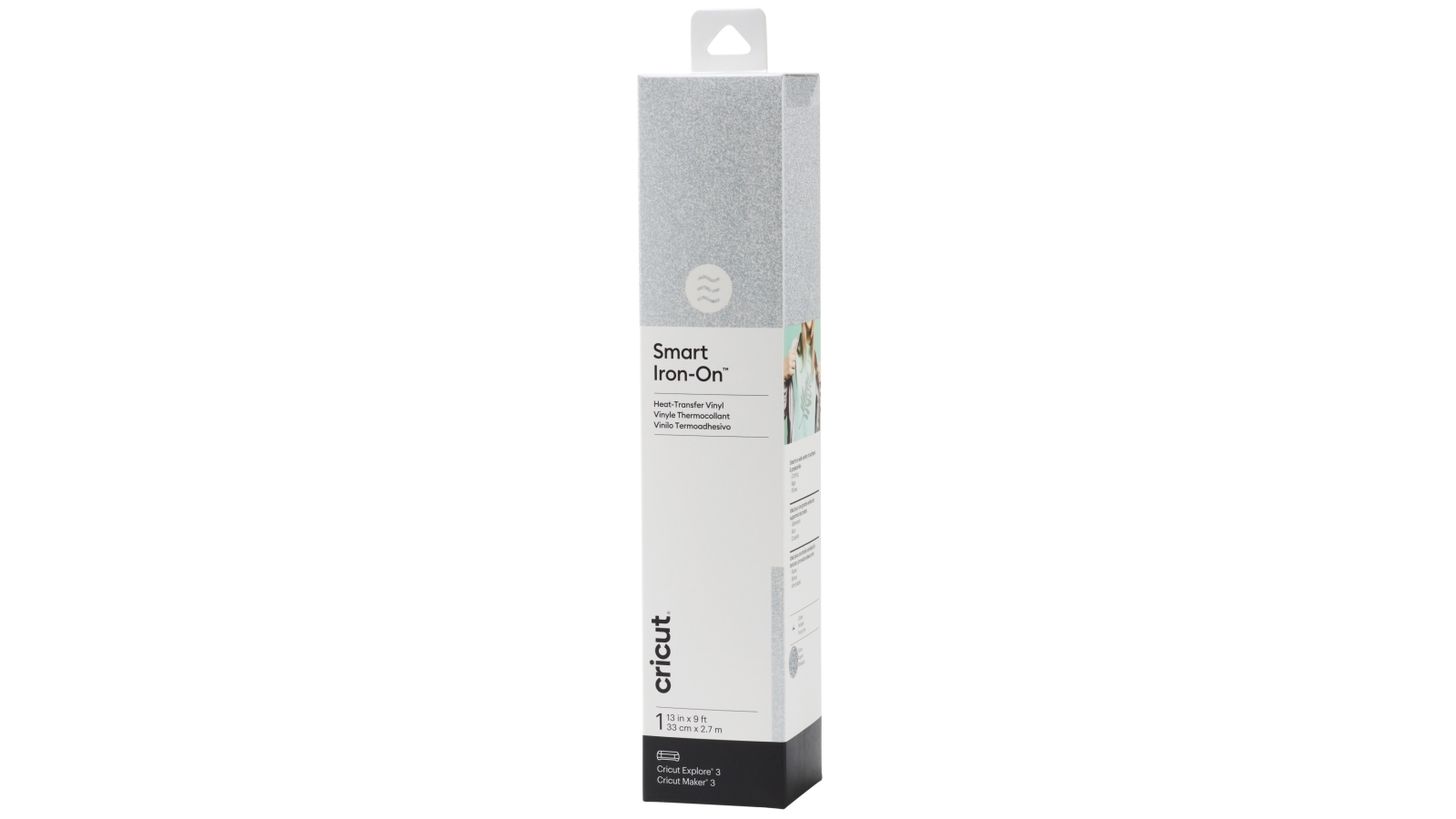 Cricut 9ft Glitter Smart Iron-On - Silver