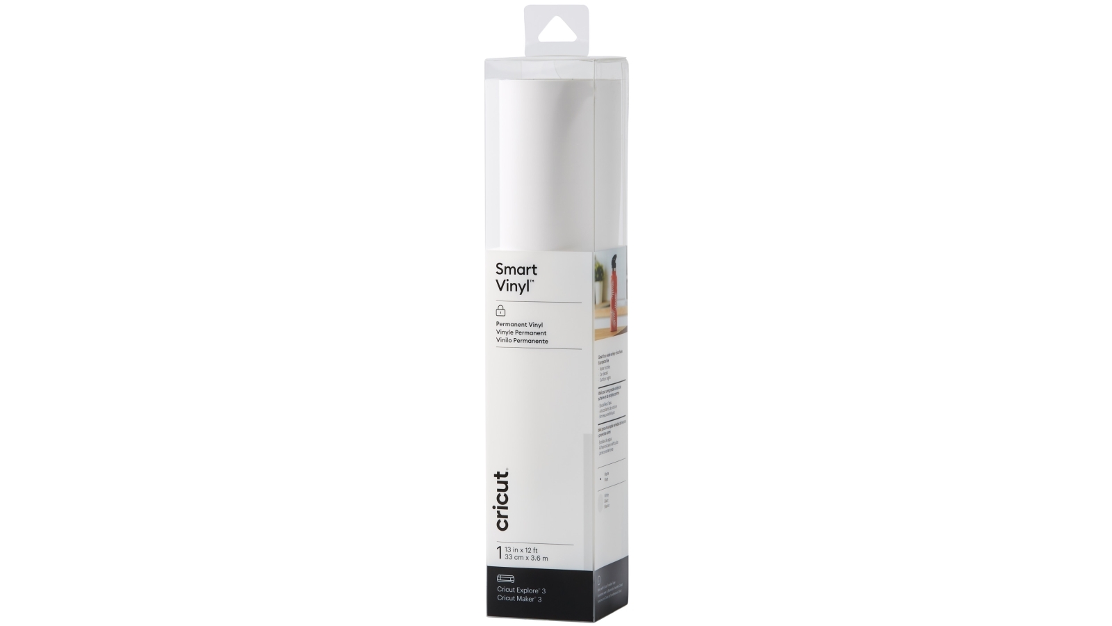 Cricut 12ft Permanent Smart Vinyl - White
