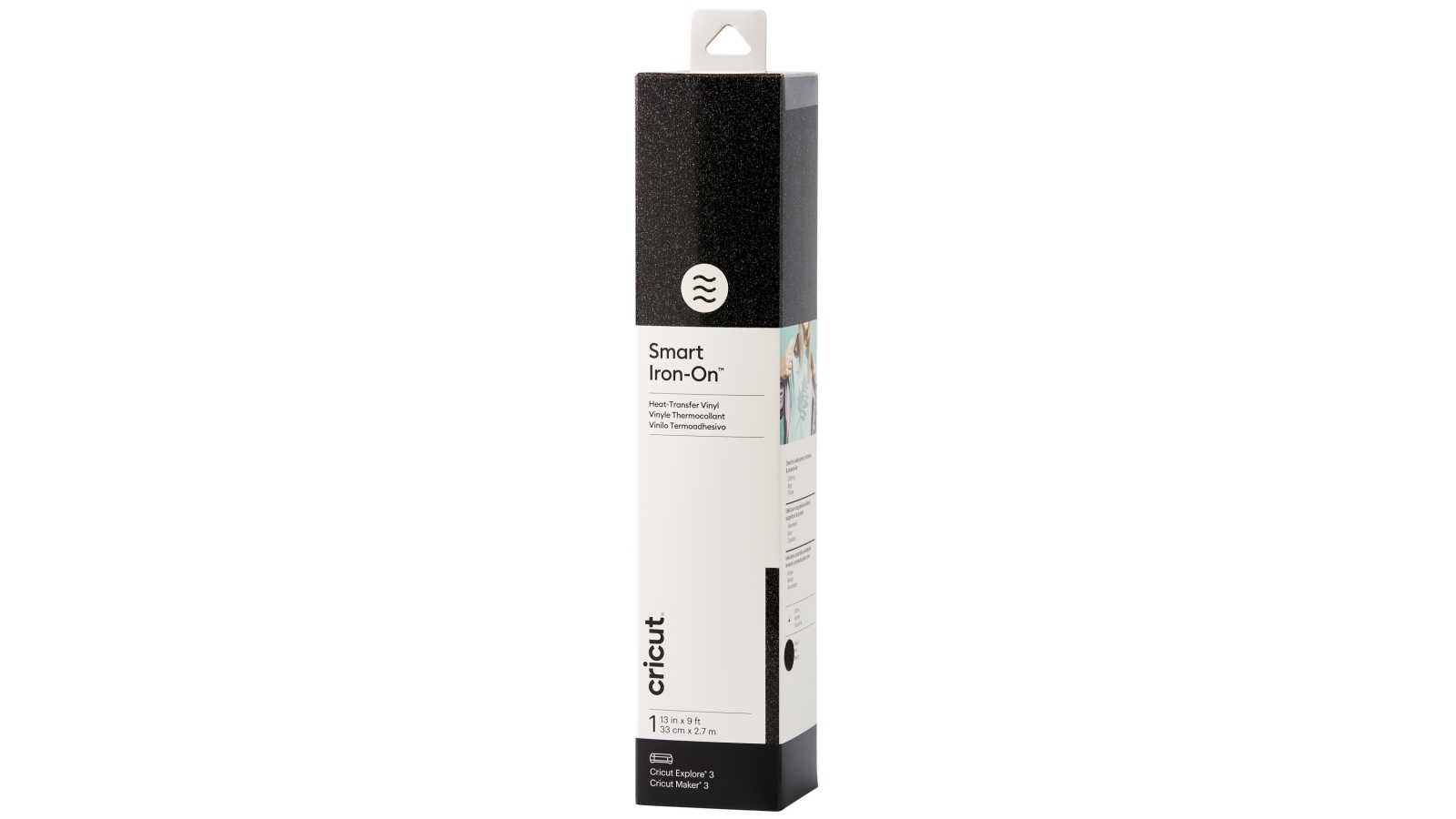 Cricut 9ft Glitter Smart Iron-On - Black