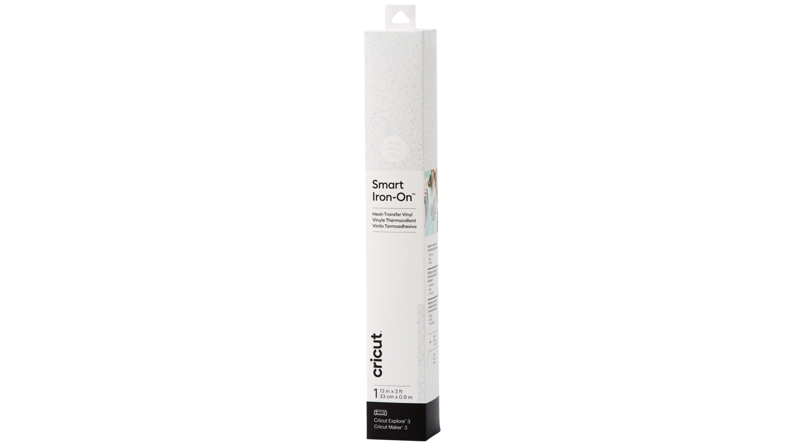 Cricut 3ft Glitter Smart Iron-On - White