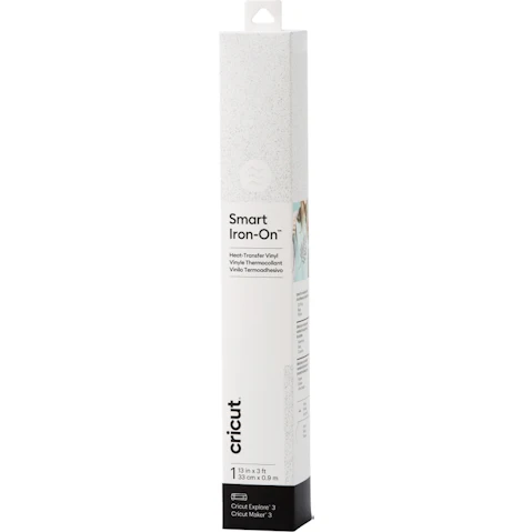 Cricut 3ft Glitter Smart Iron-On - White