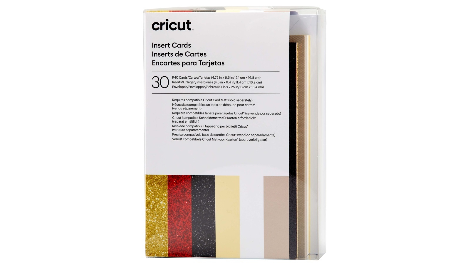 Cricut Joy Smart Paper Sticker Cardstock Med weight Pastels Sampler 10  5.5x13