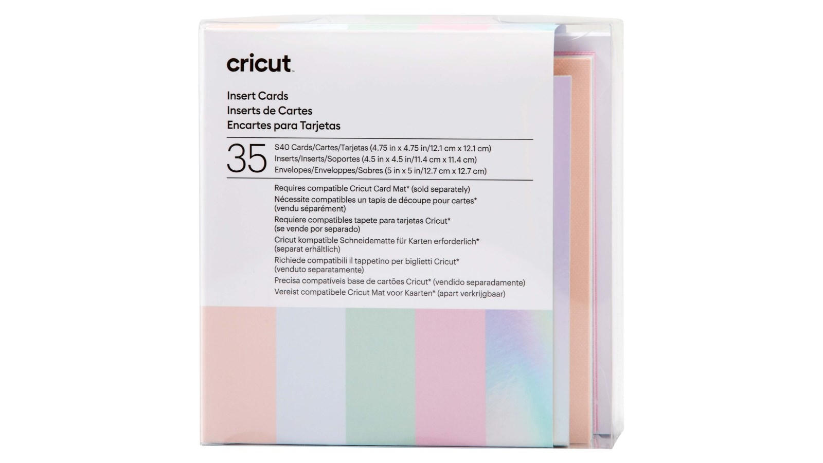 Cricut S40 Mix Sampler Insert Cards – Princess 35 Pack