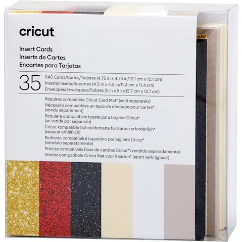 Cricut 35 S40 Glitz and Glam Sampler Insert Cards