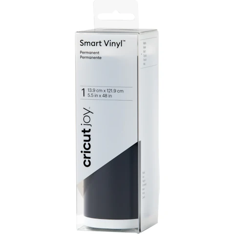 Cricut Joy 5.5x48-inch Matte Permanent Smart Vinyl - Black