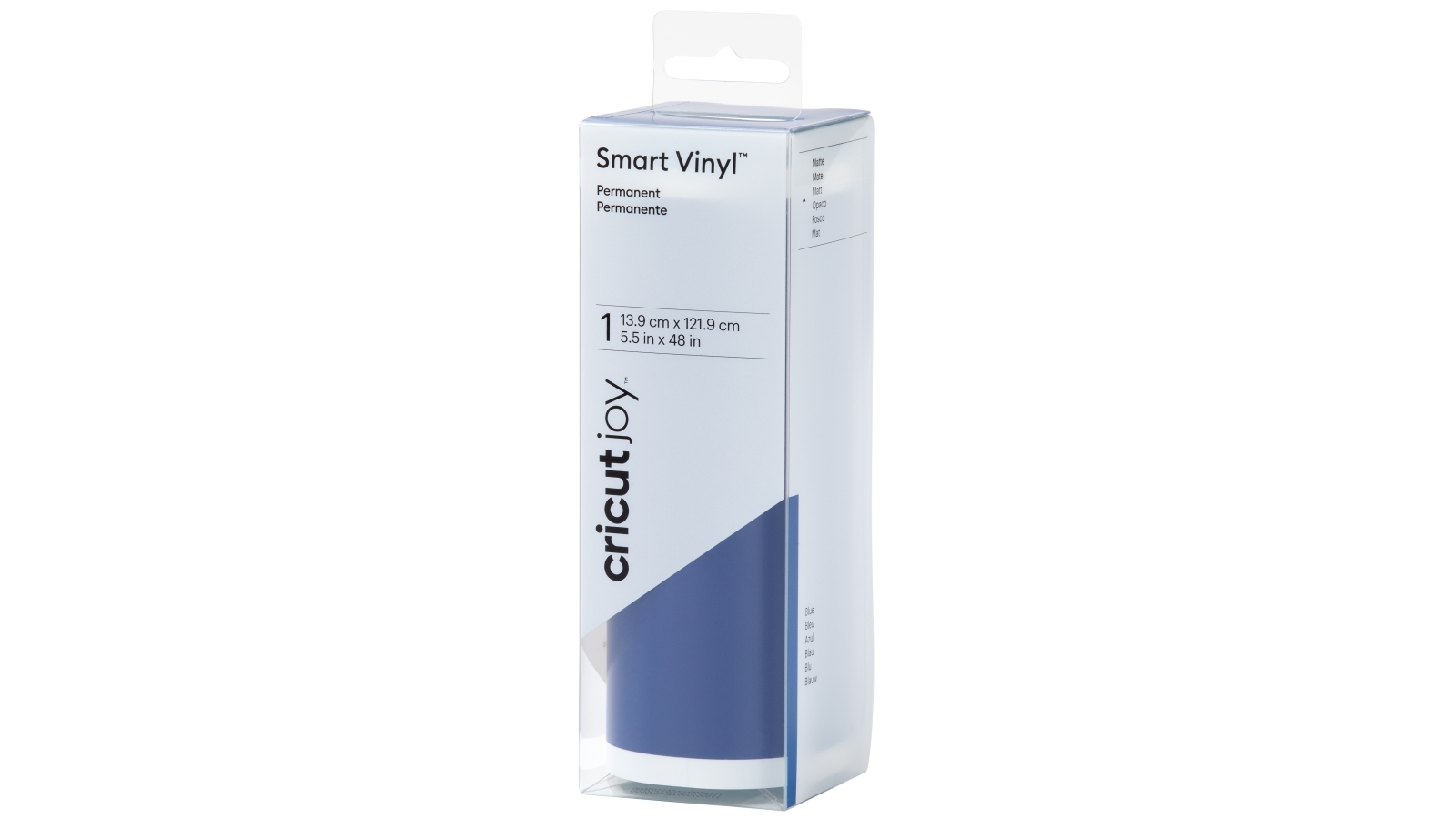 Cricut Joy 5.5x48-inch Matte Permanent Smart Vinyl - Blue