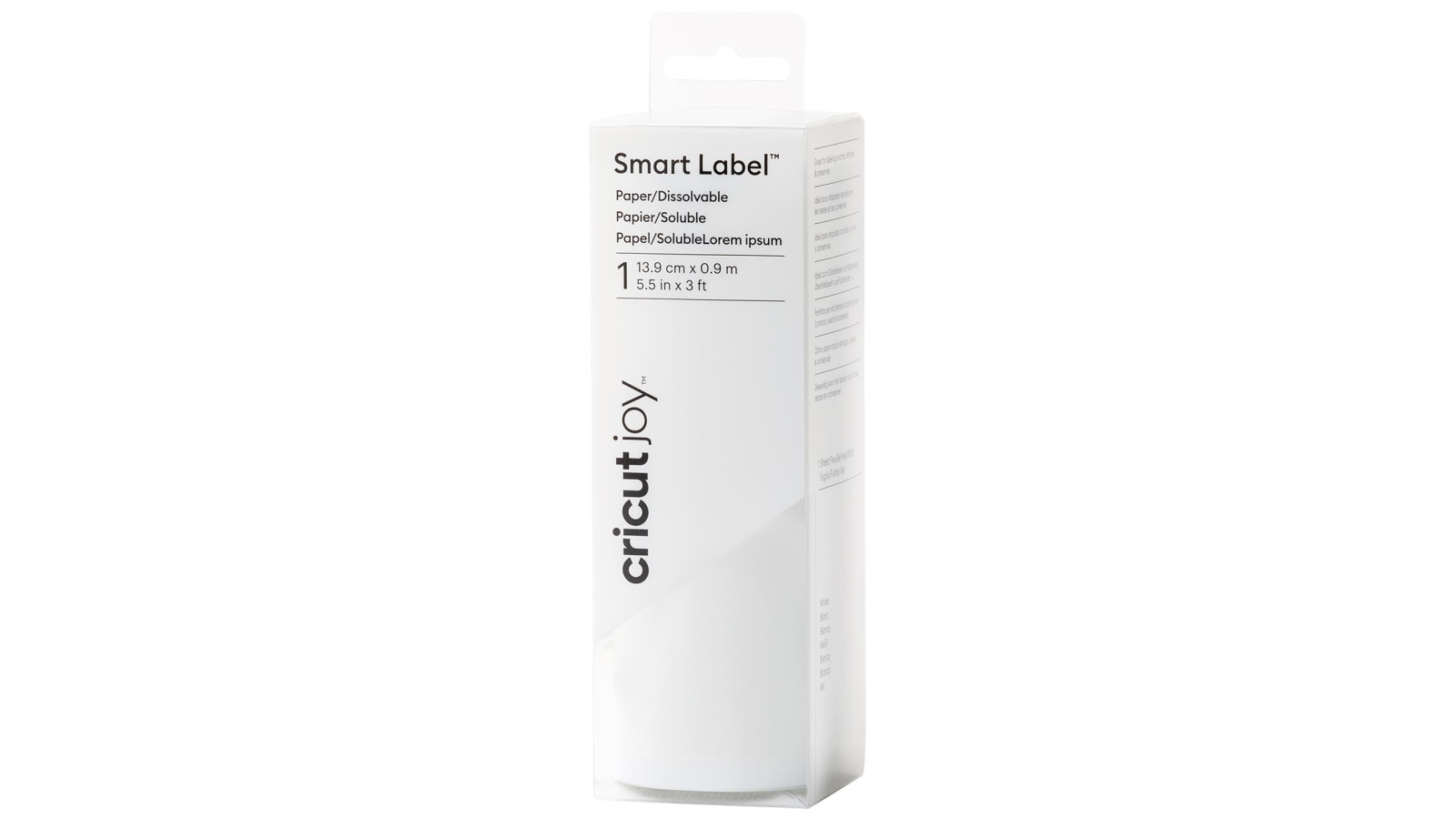 Cricut Joy Dissolvable Smart Label Paper - White