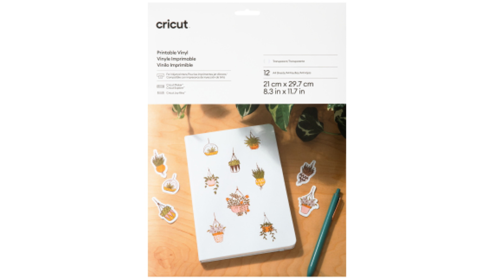 Cricut Kraft Board - Black (30.5 x 30.5cm)(20 Sheets) - Compatible with  Explore/Maker, Stationery