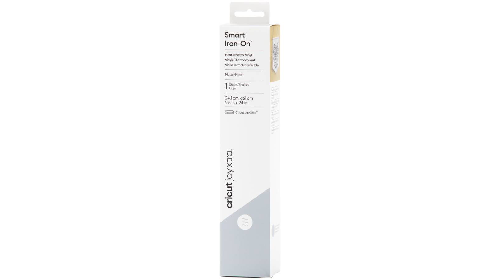 Cricut Joy Xtra 24-inch Smart Iron-On - Plain Silver