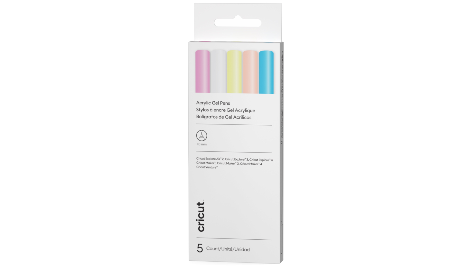 Cricut Set of 5 1.0mm Acrylic Gel Pen