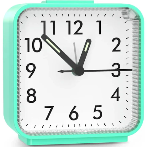 Vikus Small Silent Alarm Clock