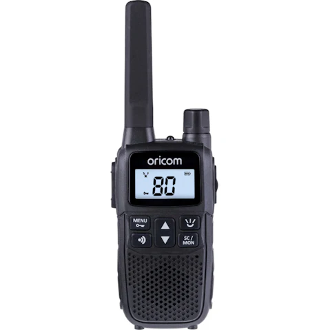 Oricom UHF2200 2W Single Pack Handheld UHF CB Radio