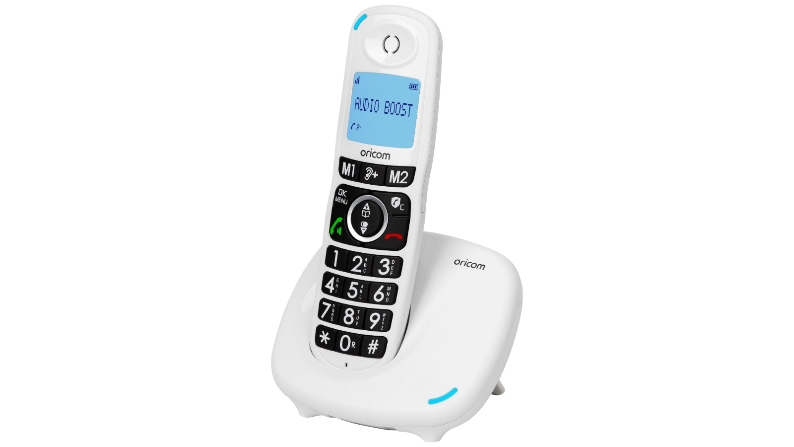 Cordless Amplified Phone Pack with Instant Call Blocking and