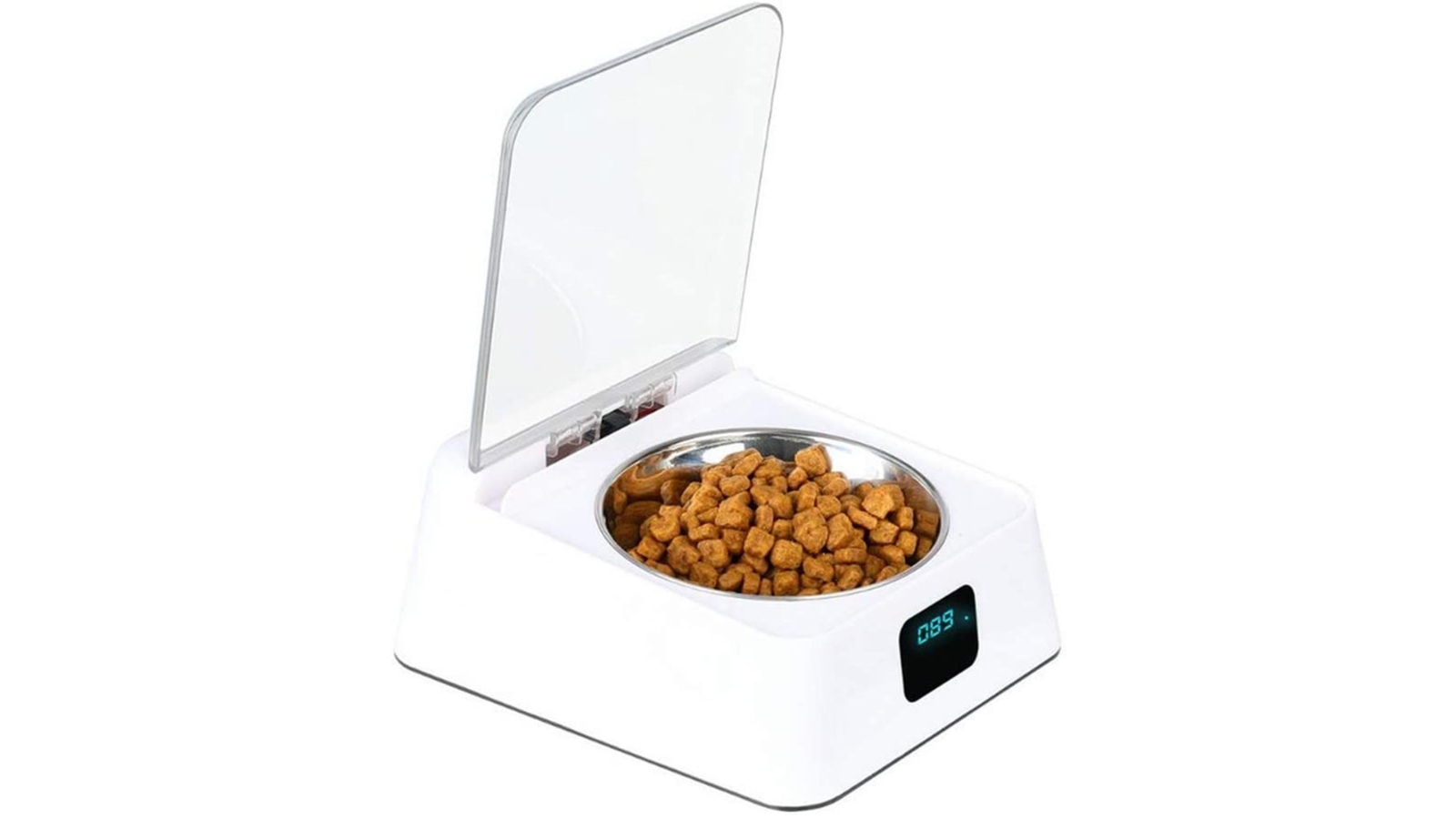 BL Smart Pet Food Bowl with Infrared Sensor Automatic Lid Harvey Norman
