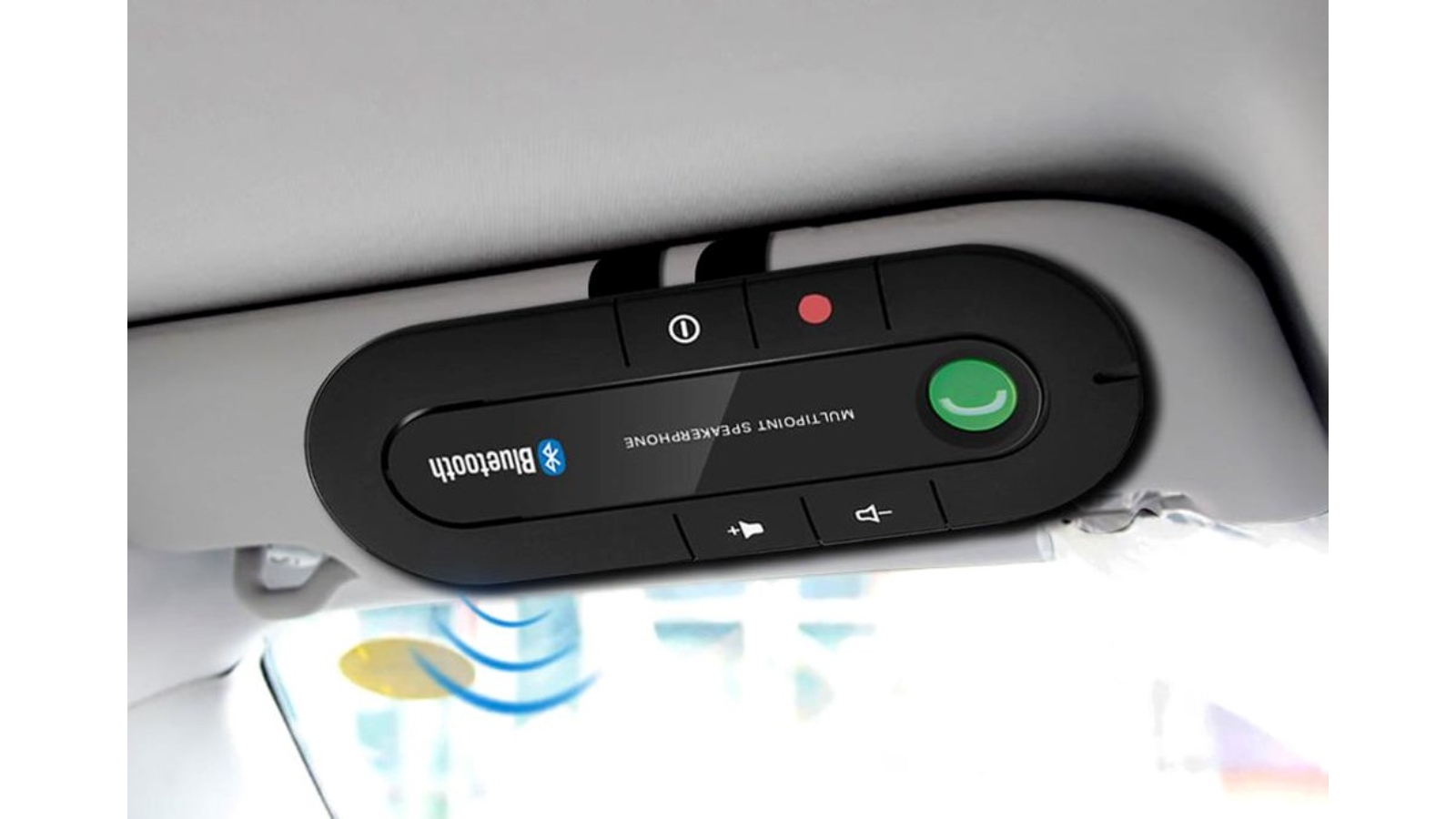 BL Handsfree Sun Visor MultiPoint Speakerphone Car Kit Harvey Norman