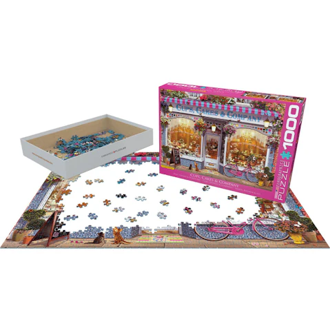 Eurographics 1000 Piece Cups Cakes and Company Jigsaw Puzzle