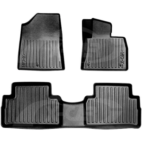X-CAR Heavy Duty All Weather 3D Customized Car Floor Mat Liner for Hyundai Santa Fe 2018-2023