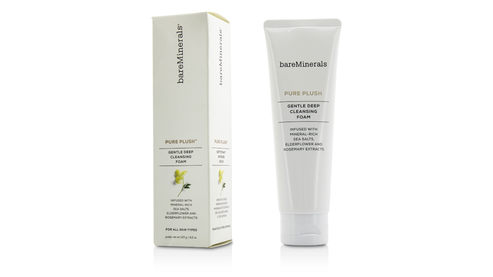 BareMinerals Pure Plush Gentle Deep Cleansing Foam -120g/4.2oz