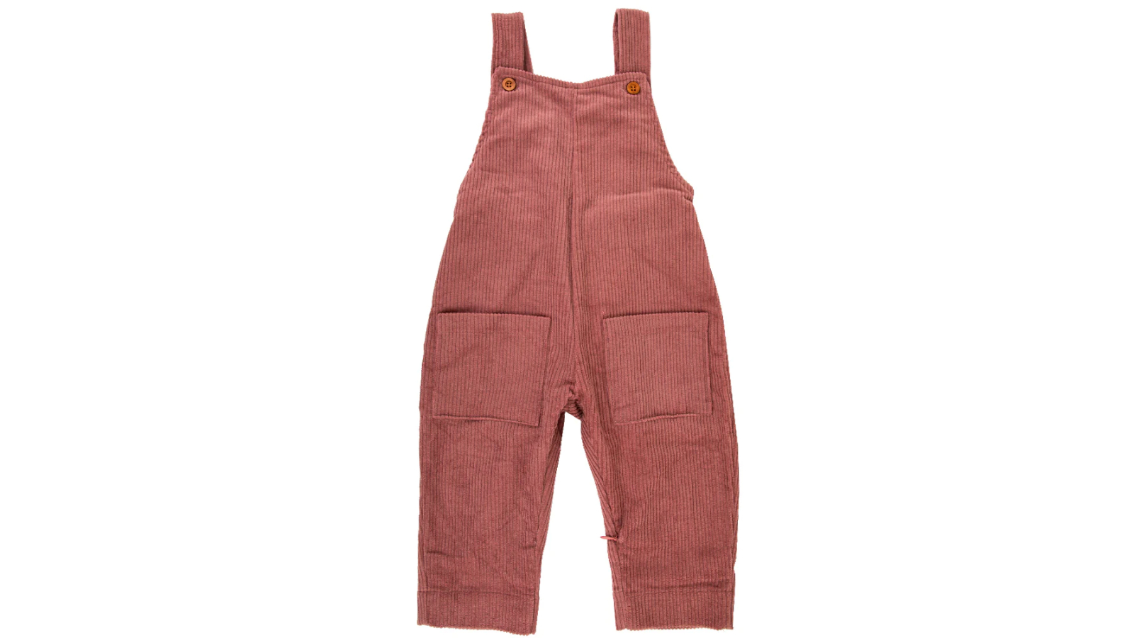 Ponchik Carnation Cord Pinafore Dungaree Overall - 0-3 months