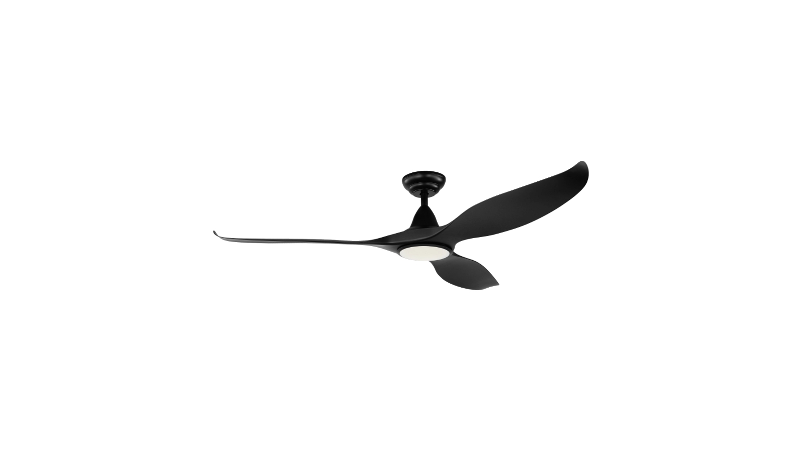 Eglo Noosa 18W 60inch Tri-Colour LED DC Fan - Black