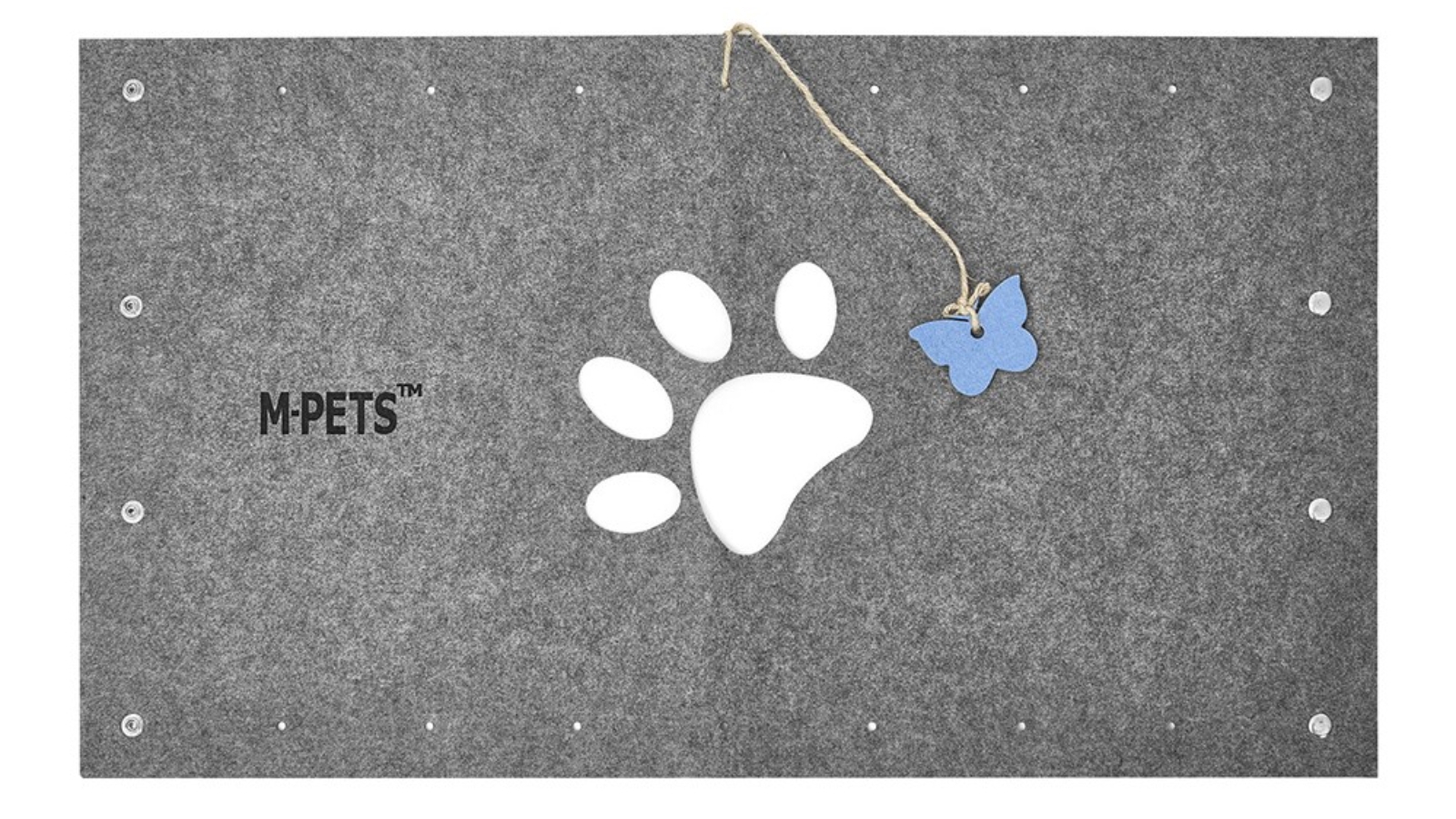 M-Pets Eco 45cm Tunnel Pet/Cat Toy - Grey