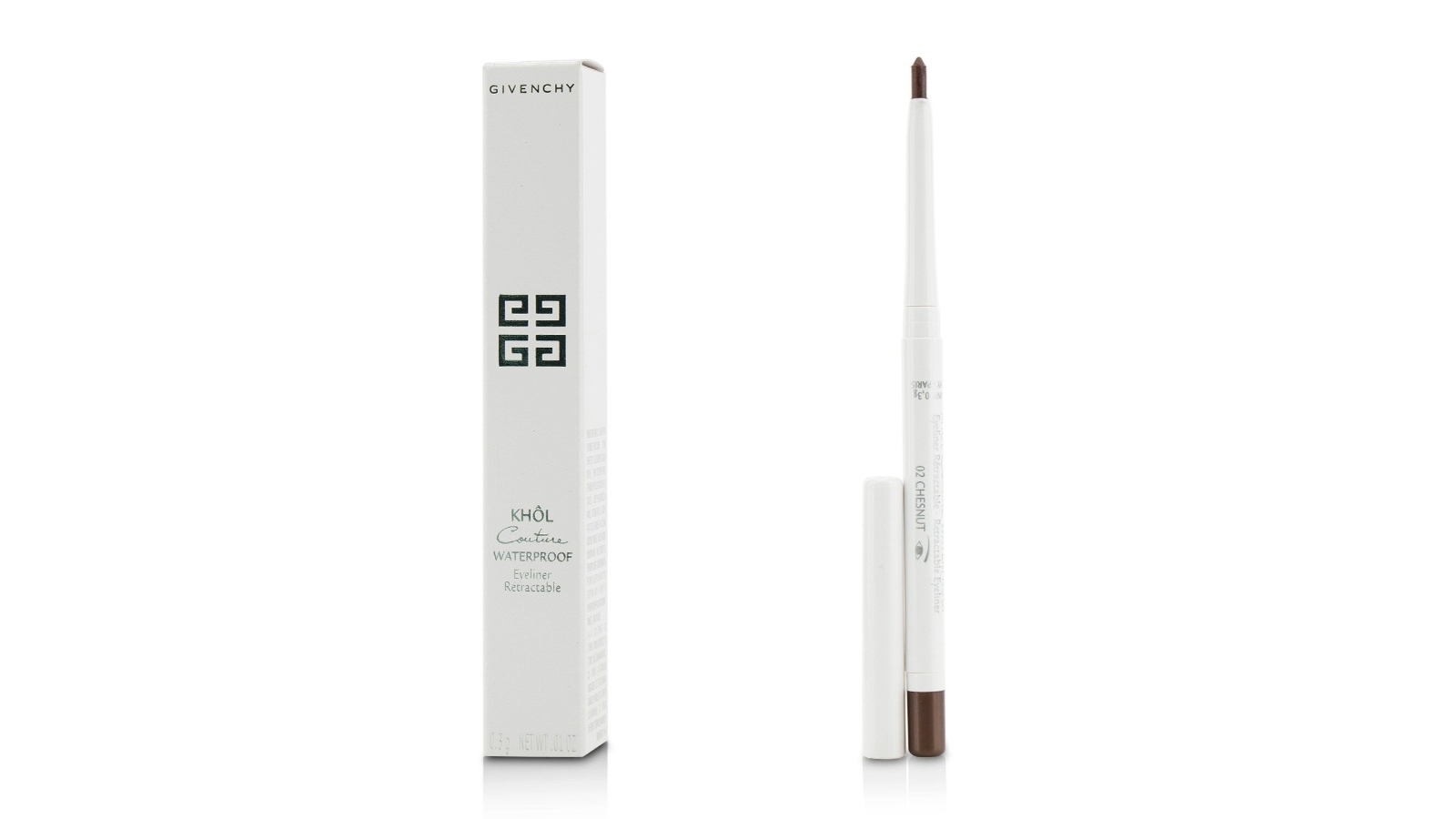 Givenchy Khol Couture Waterproof Retractable Eyeliner - # 02 Chestnut -0.3g/0.01oz