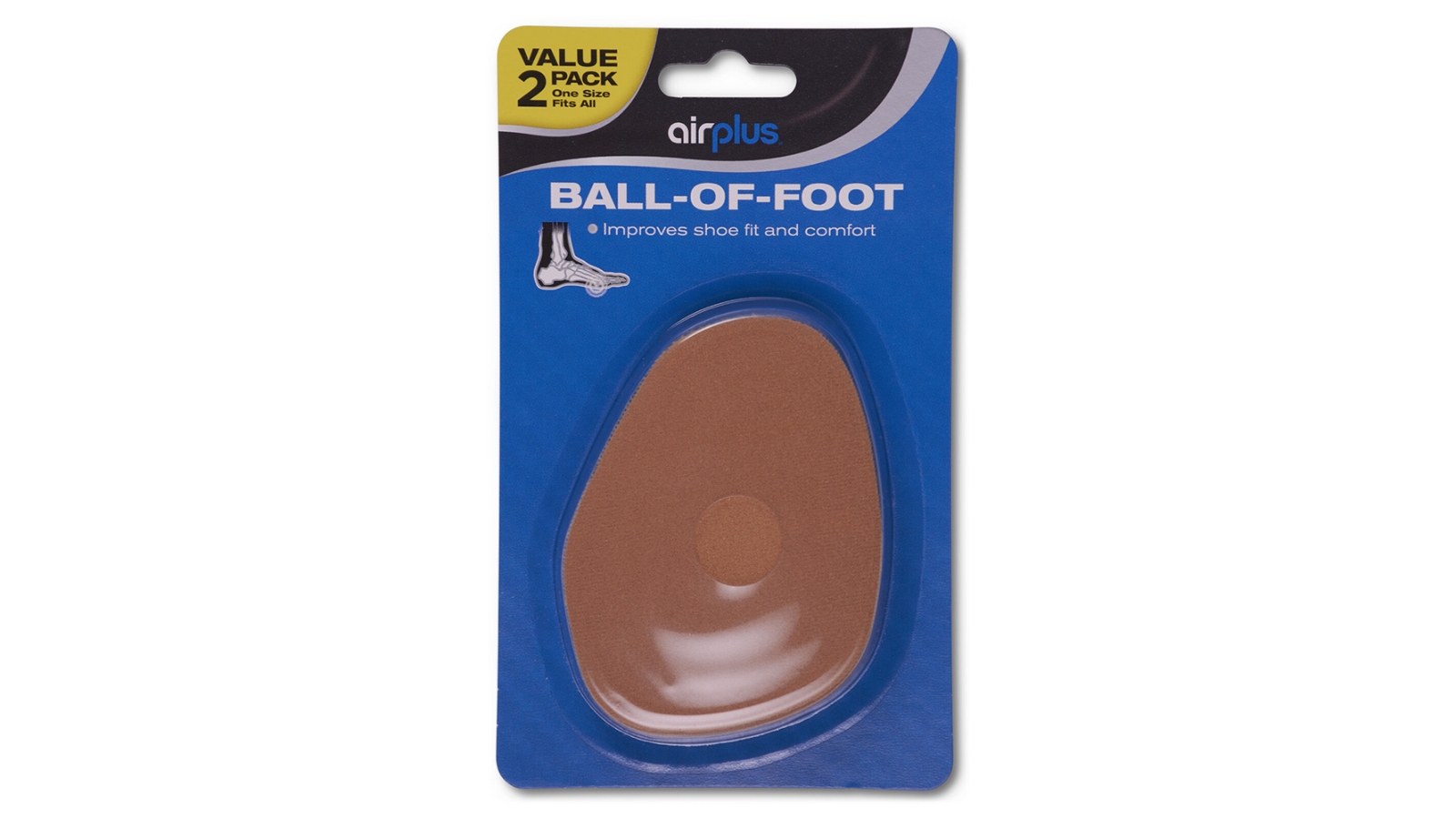Airplus One Size Fits All Ball-Of-Foot Foam Cushion