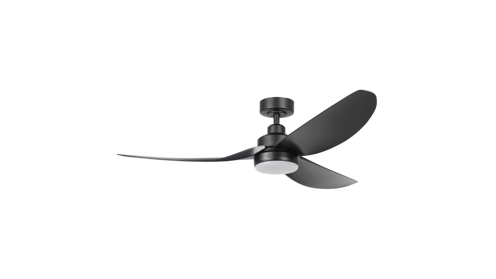 Eglo 56inch Torquay 20W LED Tri-Colour DC Fan - Black 