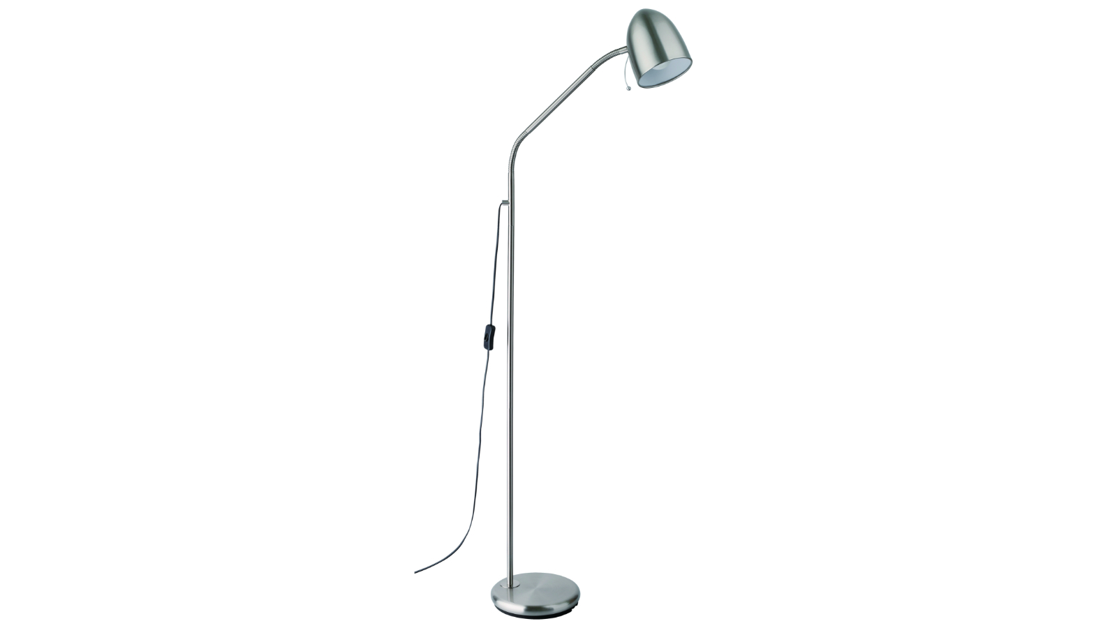 Eglo Lara Floor Lamp - Satin Nickel