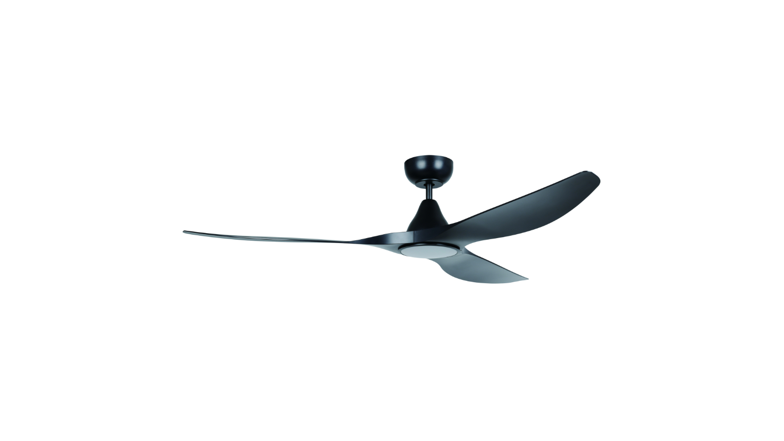 Eglo Surf 60inch Tri-Colour LED DC Fan - Black