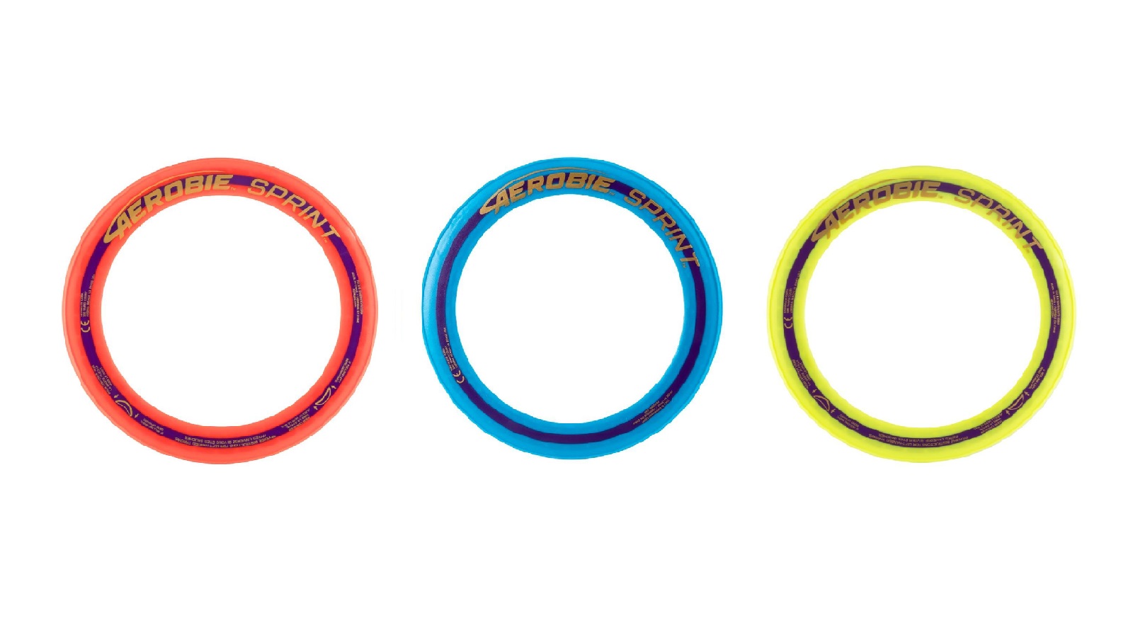 Aerobie Sprint Flying Ring Frisbee Beach Toy
