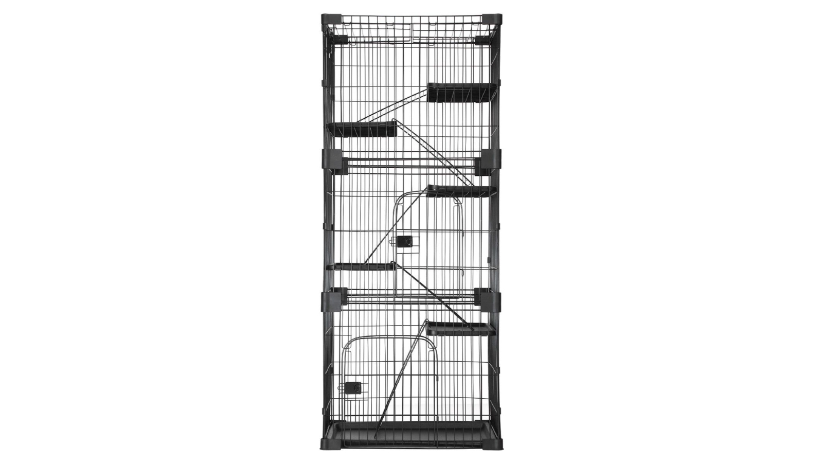 Petscene 5 Tier Wired Cat Pet Cage - Large