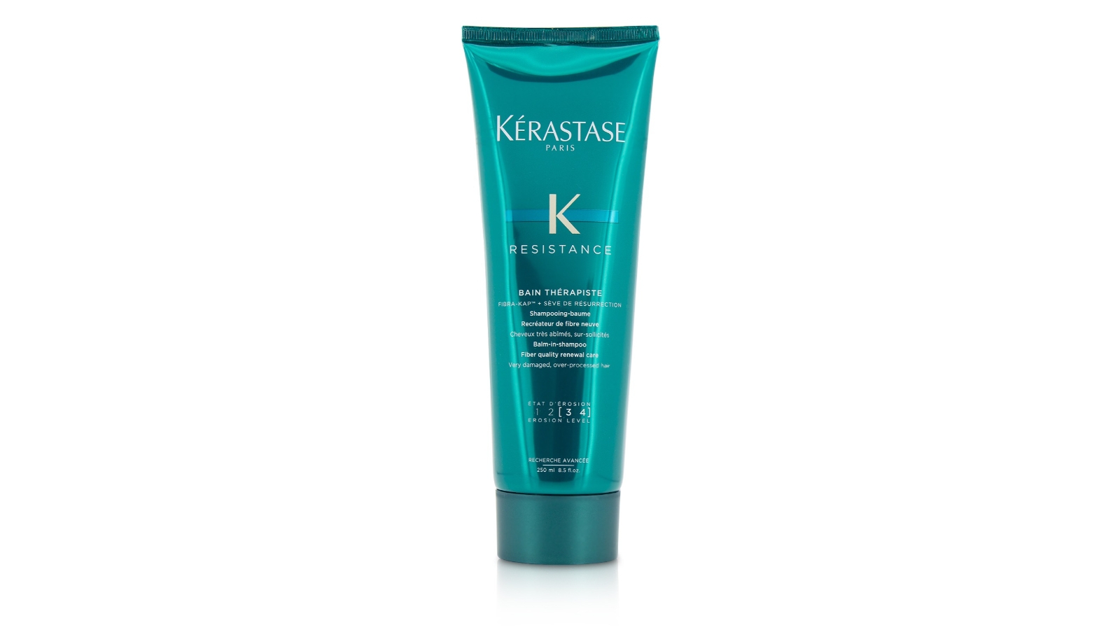 Kerastase Resistance Bain Therapiste Balm-In-Shampoo Fiber Quality Renewal Care For Very Damaged, Over-Processed Hair - 250ml/8.5oz