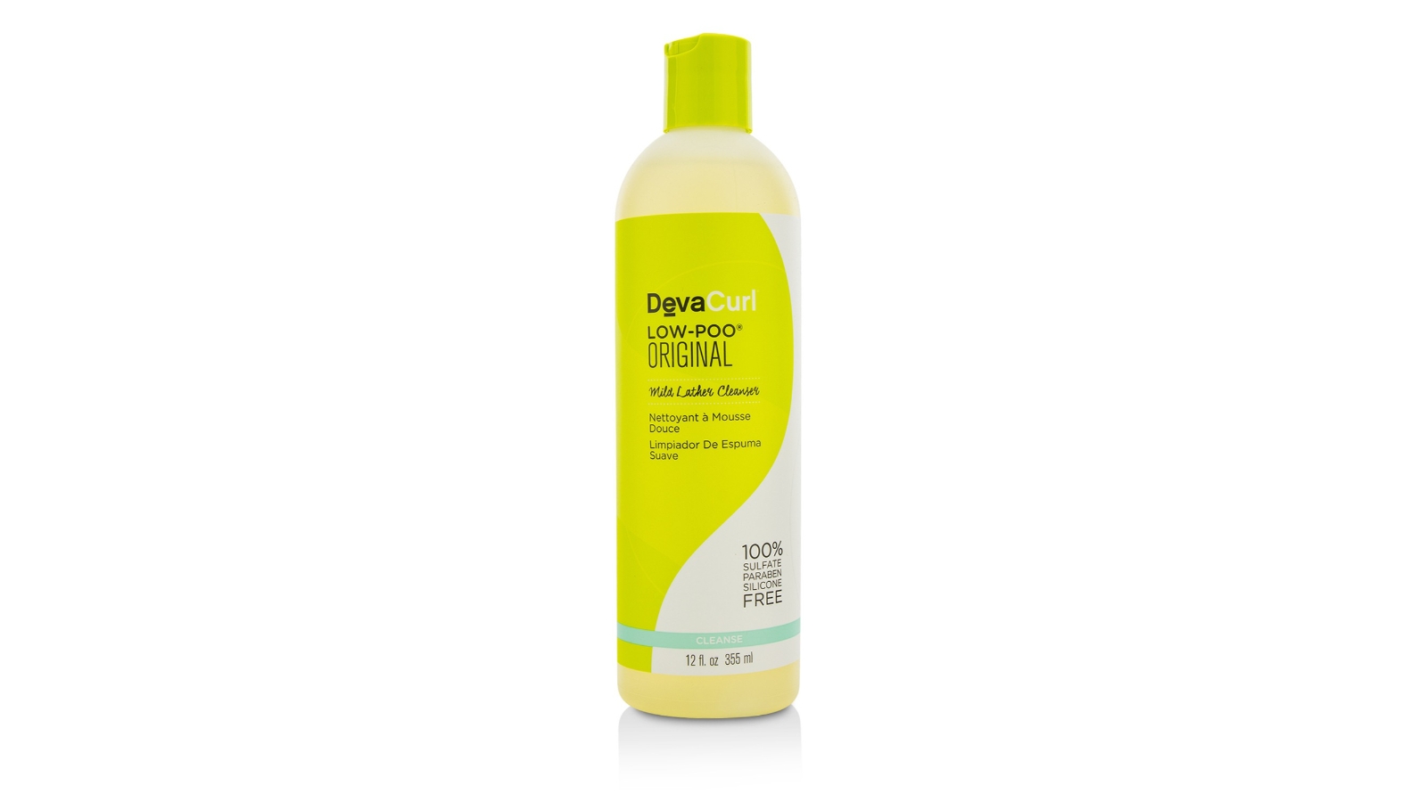 DevaCurl Low-Poo Original (Mild Lather Cleanser - For Curly Hair) -355ml/12oz