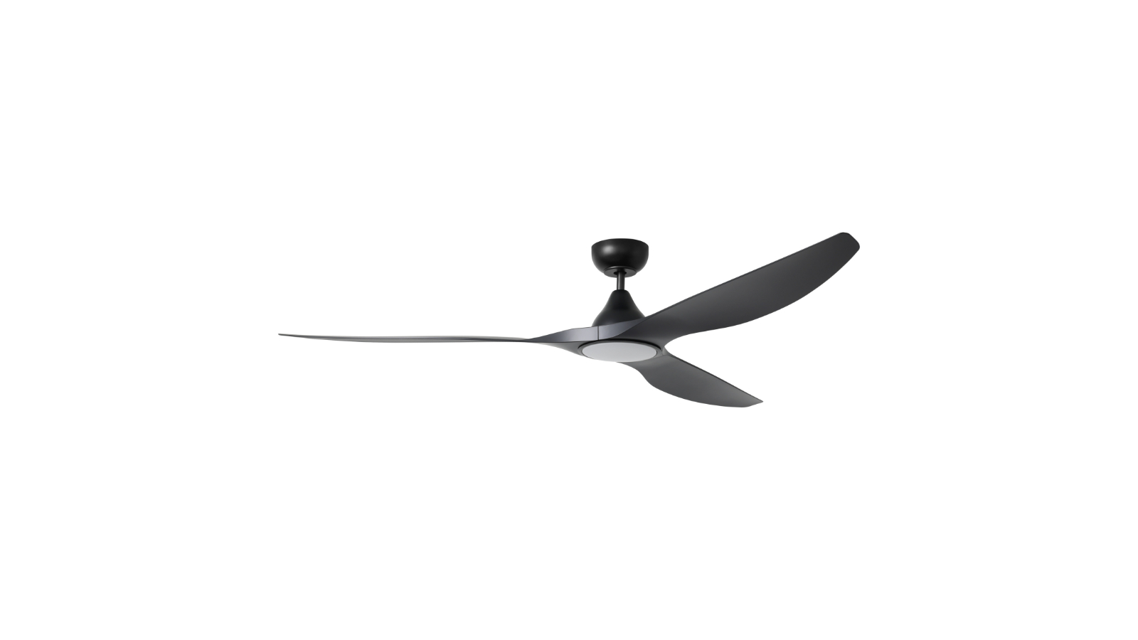 Eglo Surf 72inch Tri-Colour LED DC Fan - Black