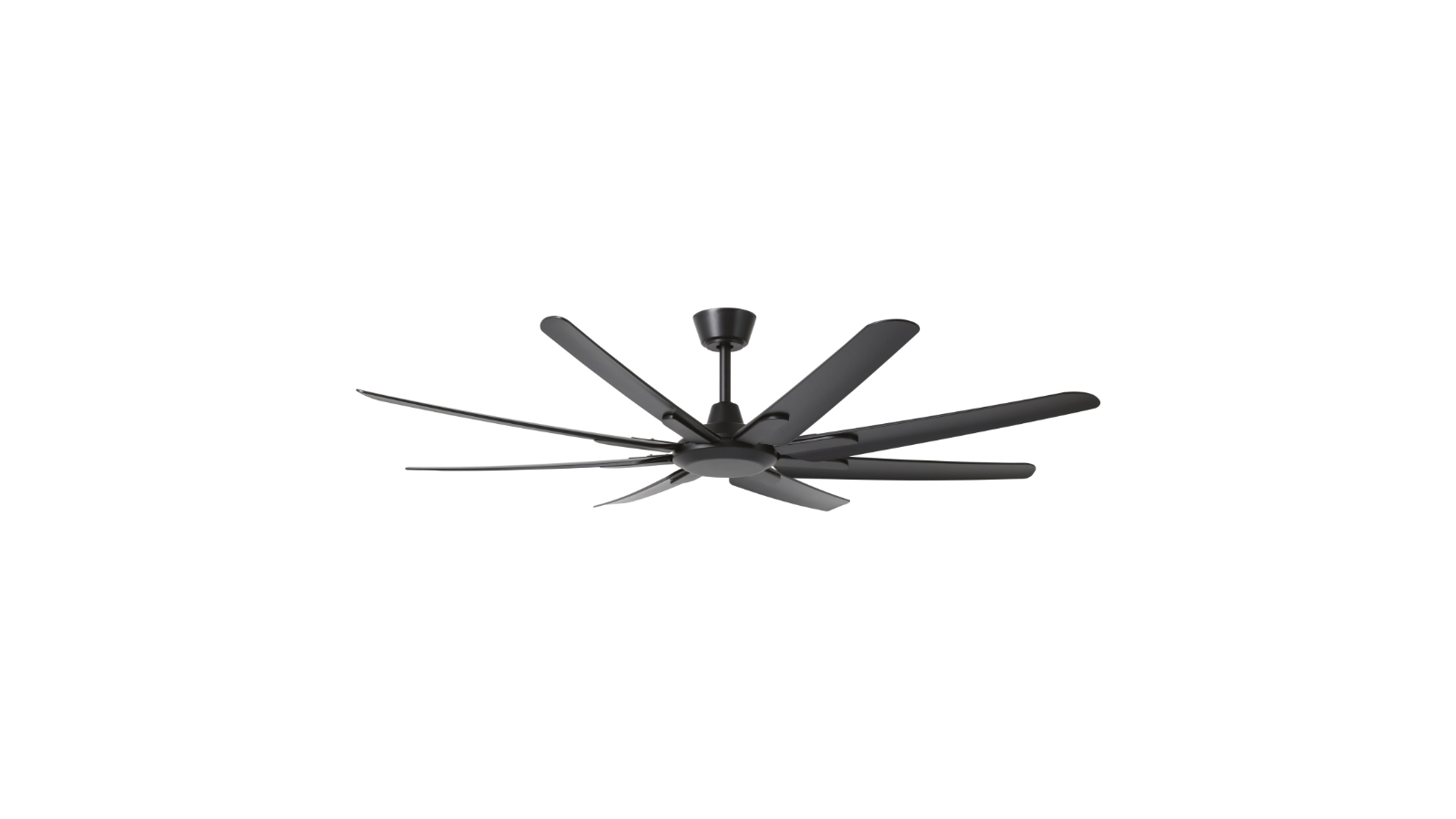 Eglo Santorini 66inch DC Fan - Black 
