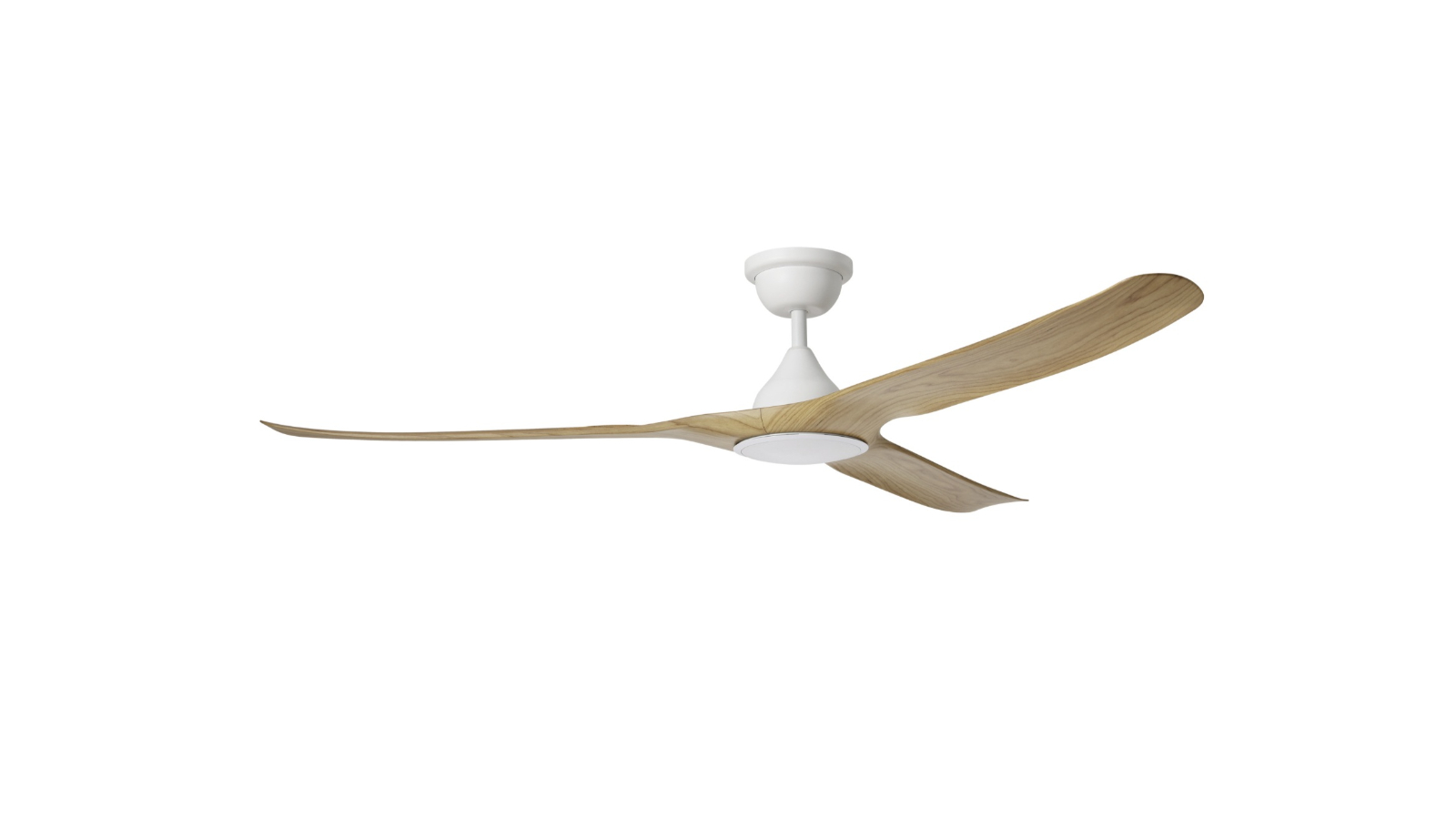 Eglo Tahiti 72inch IP66 DC Fan - White/Blackbutt