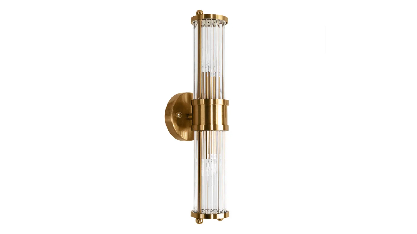 Cafe Lighting & Living Brass Hunter Wall Sconce - Long