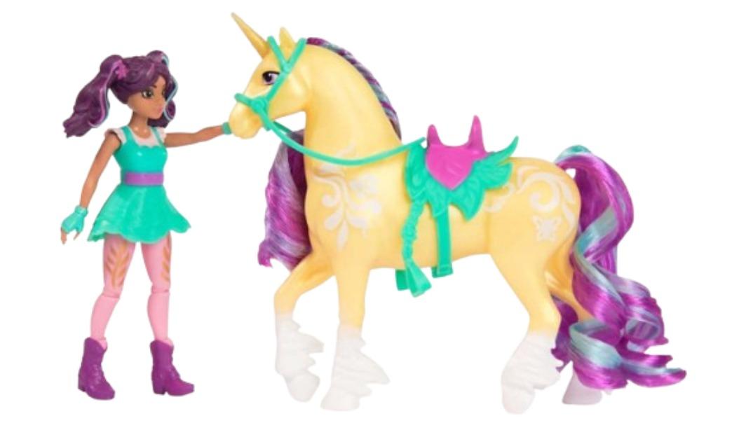 Unicorn Academy Netflix Ava and Leaf Doll Set